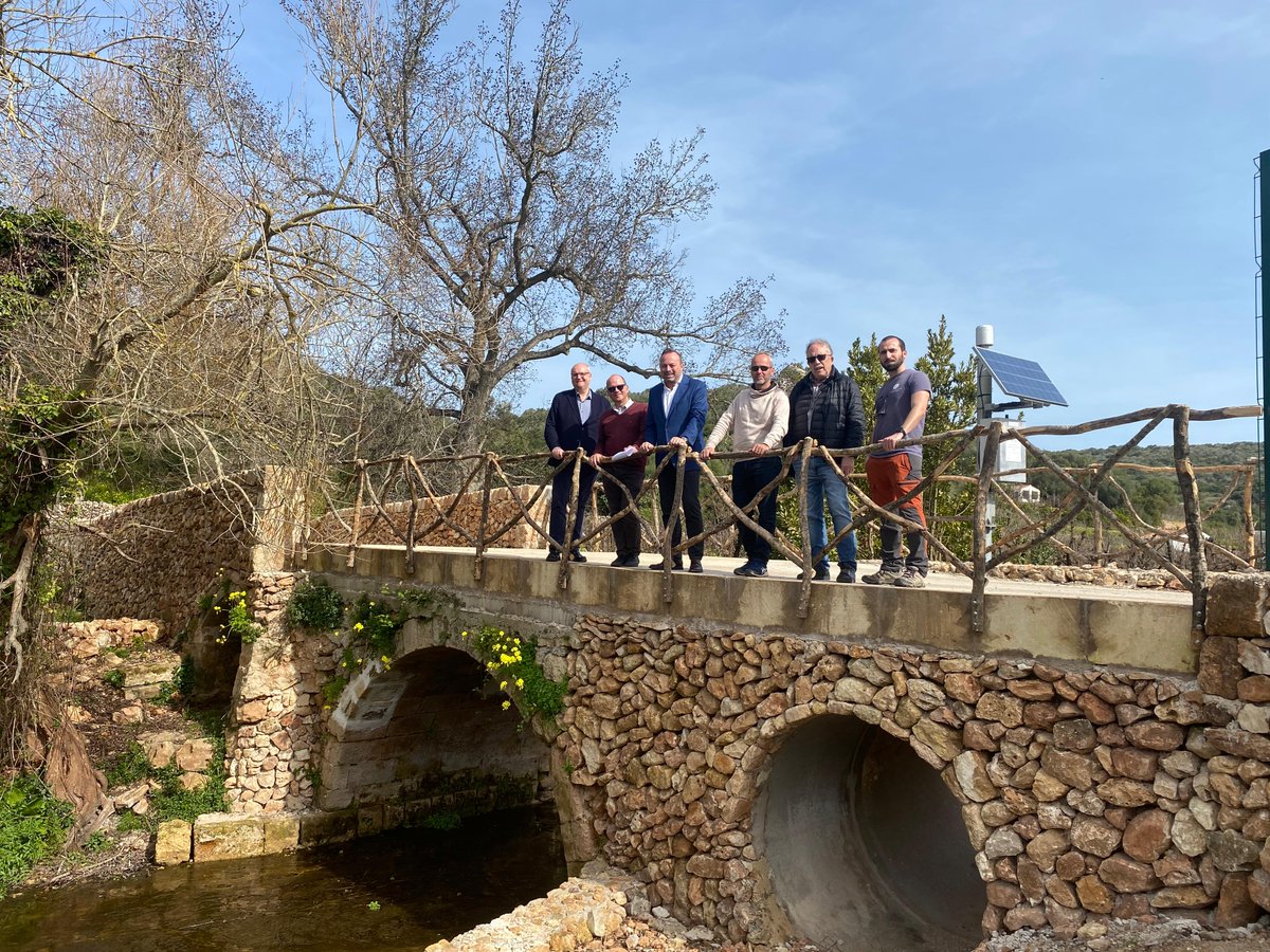 Restituït el pont del Camí dels Horts al barranc de Cala en Porter afectat per la DANA del passat mes d’agost.

✅ El cost total de les actuacions ha estat de 176.778,10 €, assumit íntegrament pel CIM. 

Segueix llegint: cime.es/Contingut.aspx…