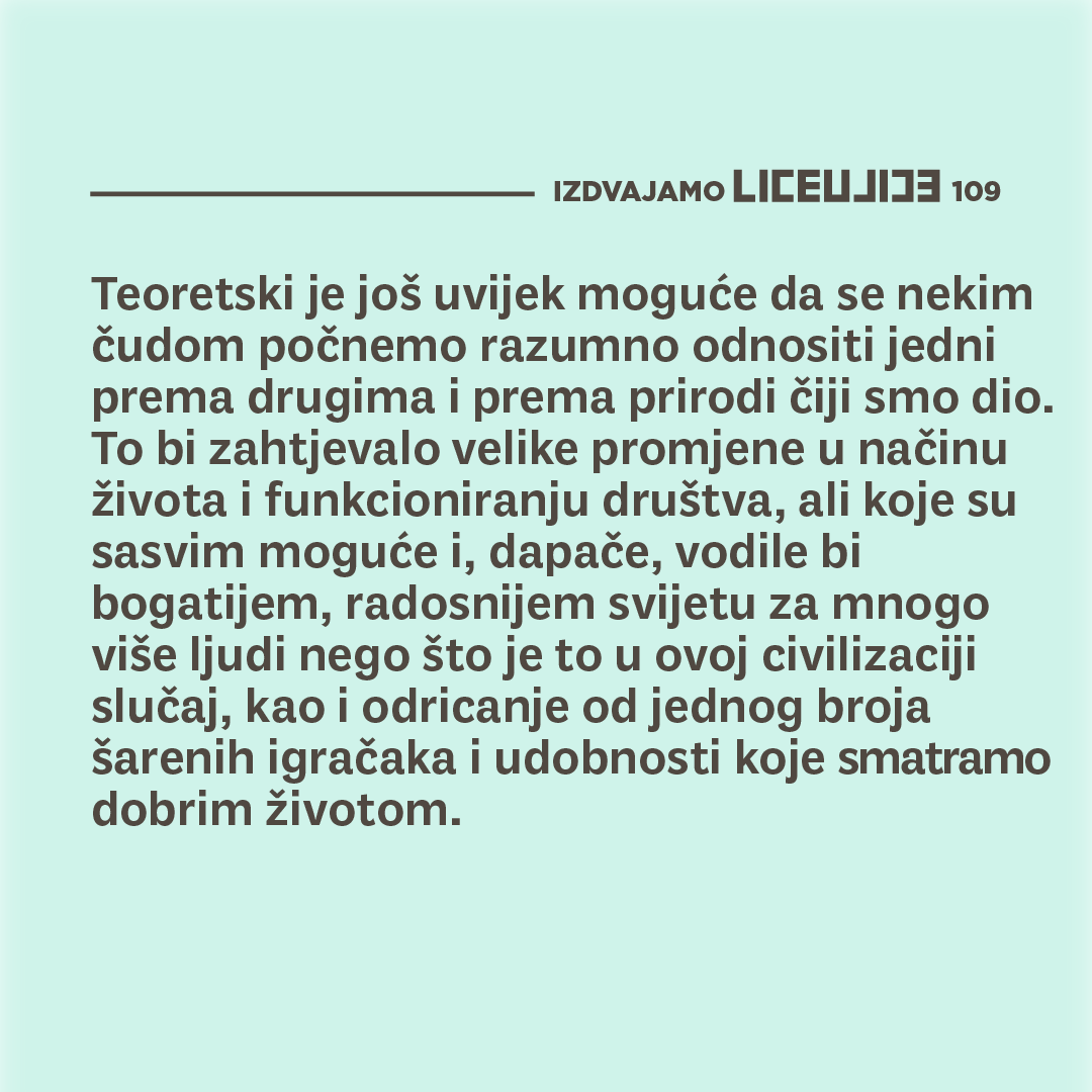 Pročitajte intervju sa Darkom Rundekom: Veličanstveno je kad se mnoštvo okupi oko tako delikatne stvari kao što je bolji i drukčiji svijet  liceulice.org/intervju-darko…

#liceuliceintervju