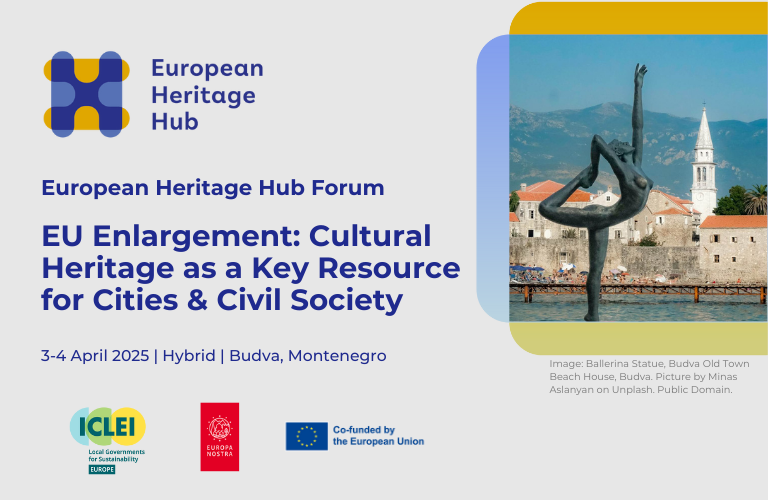 🆕 We're excited to announce the 3rd #HubForum will take place in Budva 🇲🇪 &amp; online from 3-4 April! Join us as we explore the role of #CulturalHeritage in advancing the #SocialTransformation of our society 👥

Register to secure your spot 👉 europeanheritagehub.eu/registration-n…