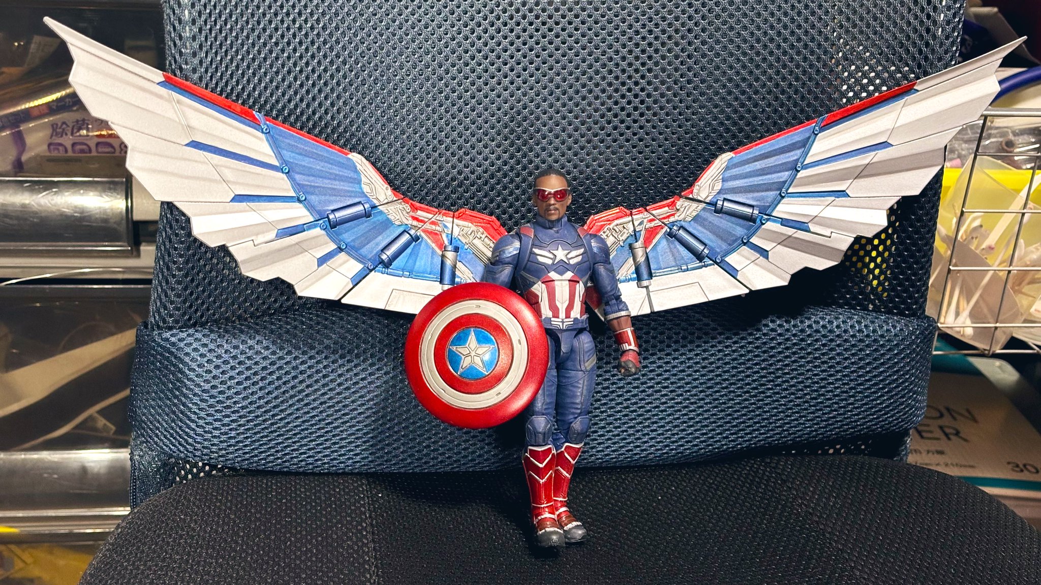 マーベルレジェンド　 キャプテンアメリカ 服装変更　頭変更 マーベルレジェンド キャプテンアメリカ 服装変更 頭変更