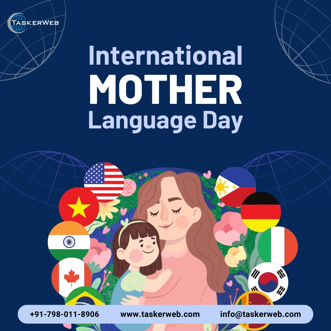 TaskerWeb_'s tweet image. Mother language is a way of thinking, feeling, and expressing ourselves. It's the language of our hearts and homes.
On International Mother Language Day, let's cherish and celebrate the language that makes us who we are.
#MotherLanguageDay #taskerweb