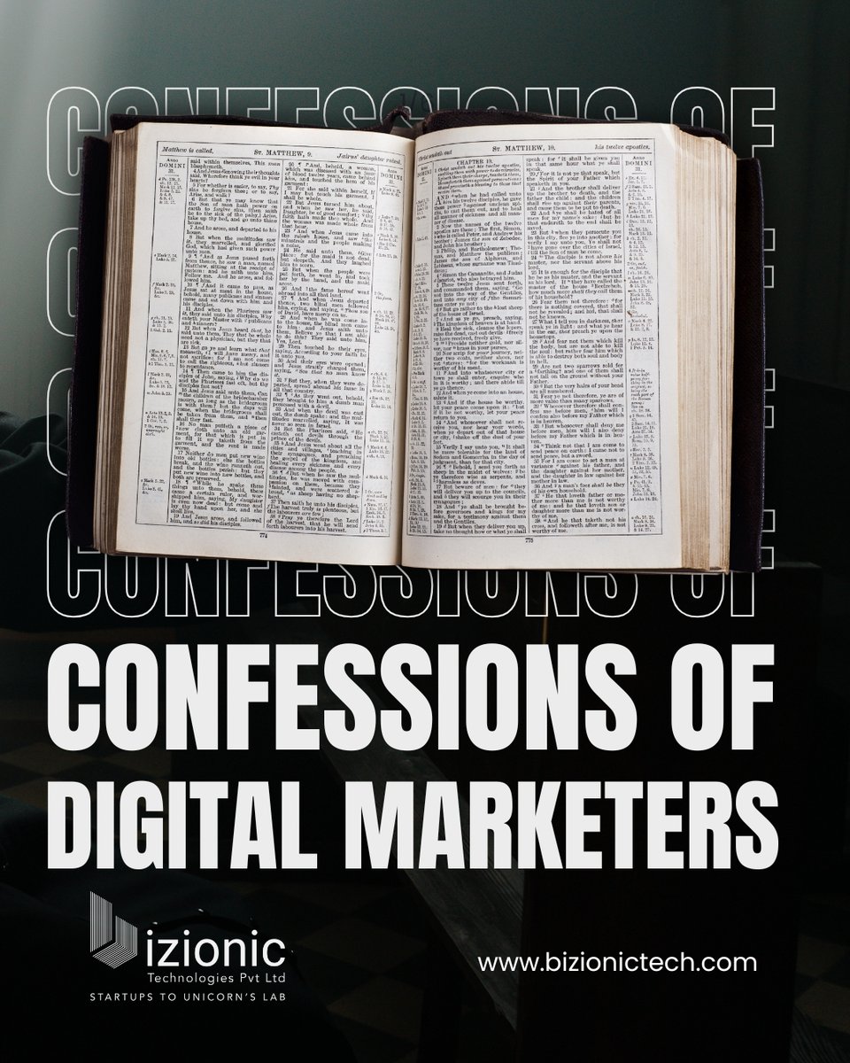 bizionictech's tweet image. 📢 Confessions of Digital Marketers 🚀💡
Data, trends, storytelling & testing drive success. Ready to level up your brand? Let’s connect!
bizionictech.com/marketing/serv…📞
📧 info@bizionictech.com
#DetroitTech #DigitalMarketing #BizionicTechnologies #Detroit #USA #Michigan #Seo