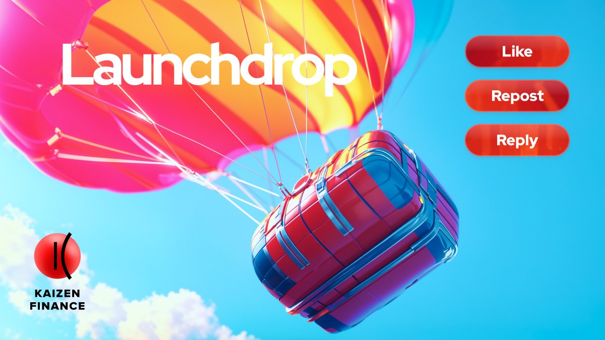 kaizen_finance's tweet image. 🚀 Launchdrop Daily Task! 🚀

❤️ Like this post
🔄 Repost with #KaizenFinance
💬 Reply with your favorite crypto project right now!

😎 And make sure to lock in your entry: launchpad.kaizen.finance/campaigns/chir…  

Let's see what hidden gems the community is watching. 👀