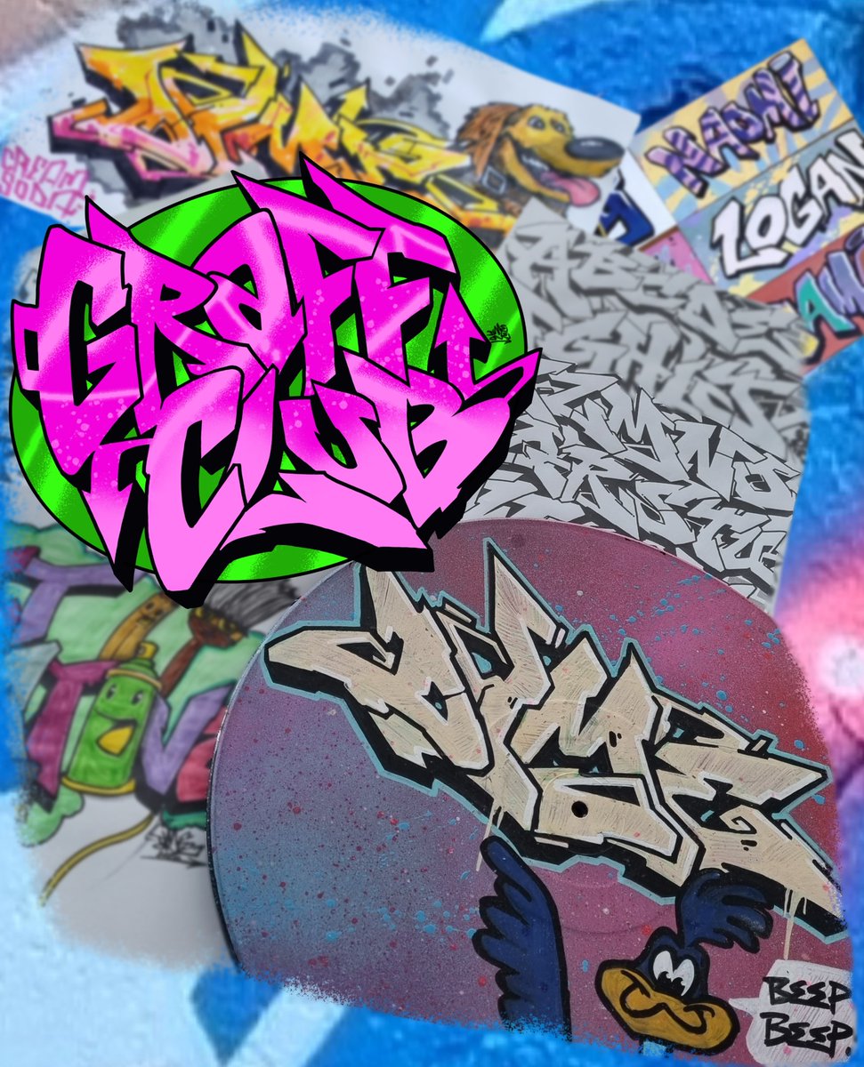 Conwy Libraries (@conwylibraries) on Twitter photo Looking for workshops in half term? ⬇️
Join Andy 'Dime One' for Graff Club at Conwy Culture Centre! 🎨
📆Tuesday 25th February
⏲️10:30-12:30
📌Conwy Culture Centre
📲 Book - conwy.library@conwy.gov.uk
#CreuConwy #SPF #LoveLibraries Looking for workshops in half term? ⬇️
Join Andy 'Dime One' for Graff Club at Conwy Culture Centre! 🎨
📆Tuesday 25th February
⏲️10:30-12:30
📌Conwy Culture Centre
📲 Book - conwy.library@conwy.gov.uk
#CreuConwy #SPF #LoveLibraries