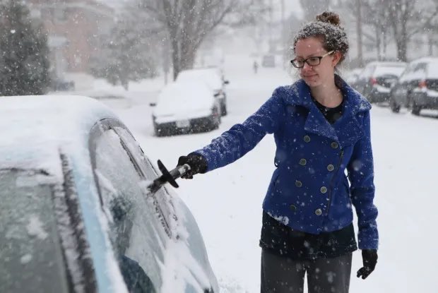 CameronMillz's tweet image. During Covid health care workers were seen as heroes, rightfully so. However, making it to work on mornings like this is heroic as well. 8 inches of snow or not. They’ve got people to care for. #HealthcareHeroes