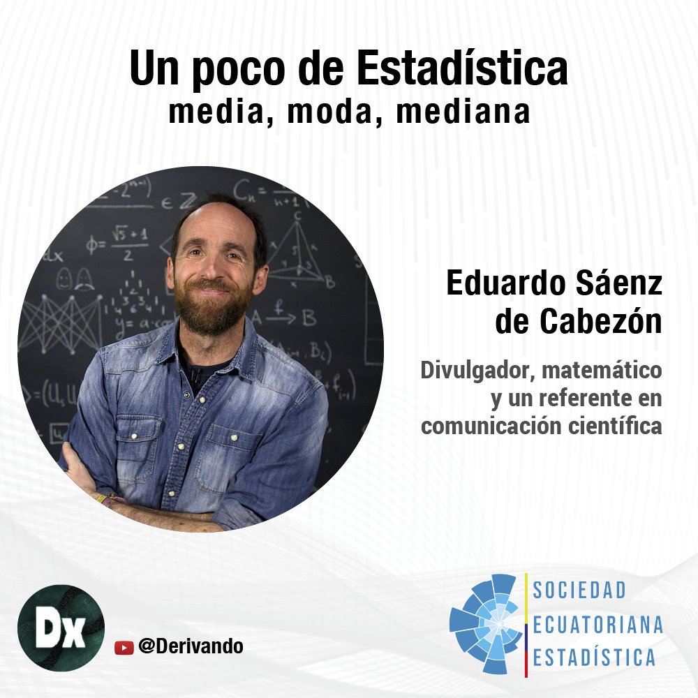 📊✨ ¡Las matemáticas están en todo! 🔢🤯

Eduardo Sáenz de Cabezón nos muestra, con su estilo único, por qué las matemáticas son clave en nuestro día a día. Si alguna vez dudaste de su importancia, este video es para ti.

🎥 Míralo aquí 👉 youtube.com/shorts/JcaZbhT…

Y prepárate,