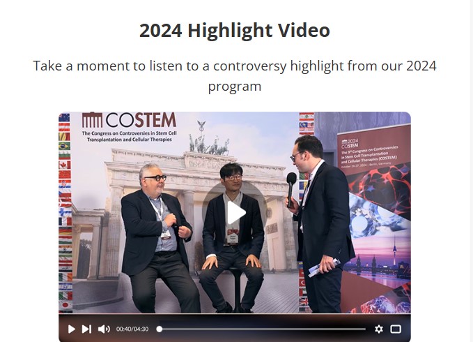 📢 Join us in Berlin for COSTEM 2025!

The 2025 Program is Online – take a look at what is planned
View the program 👇 
bit.ly/3P3dJW8

2024 Highlight Video - Take a moment to listen to a controversy highlight from our 2024 program👇
vimeo.com/1058011824/898…