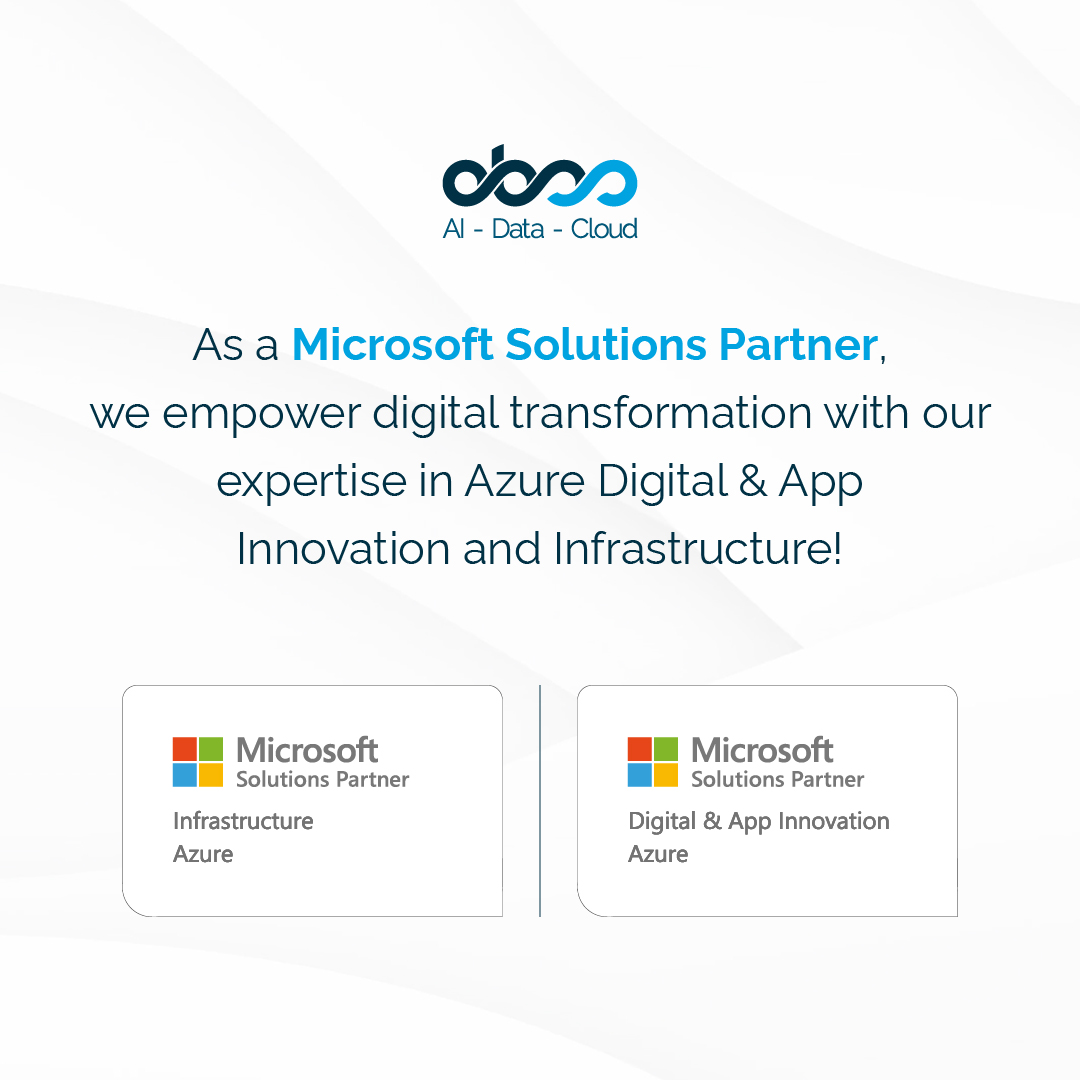 📢 We are expanding our Microsoft Solutions Partner expertise! 🚀

With our newly earned Microsoft Azure Digital &amp; App Innovation and Infrastructure specializations, we continue to drive digital transformation.

#OBSS #MicrosoftPartner #Azure #DigitalInnovation #CloudSolutions