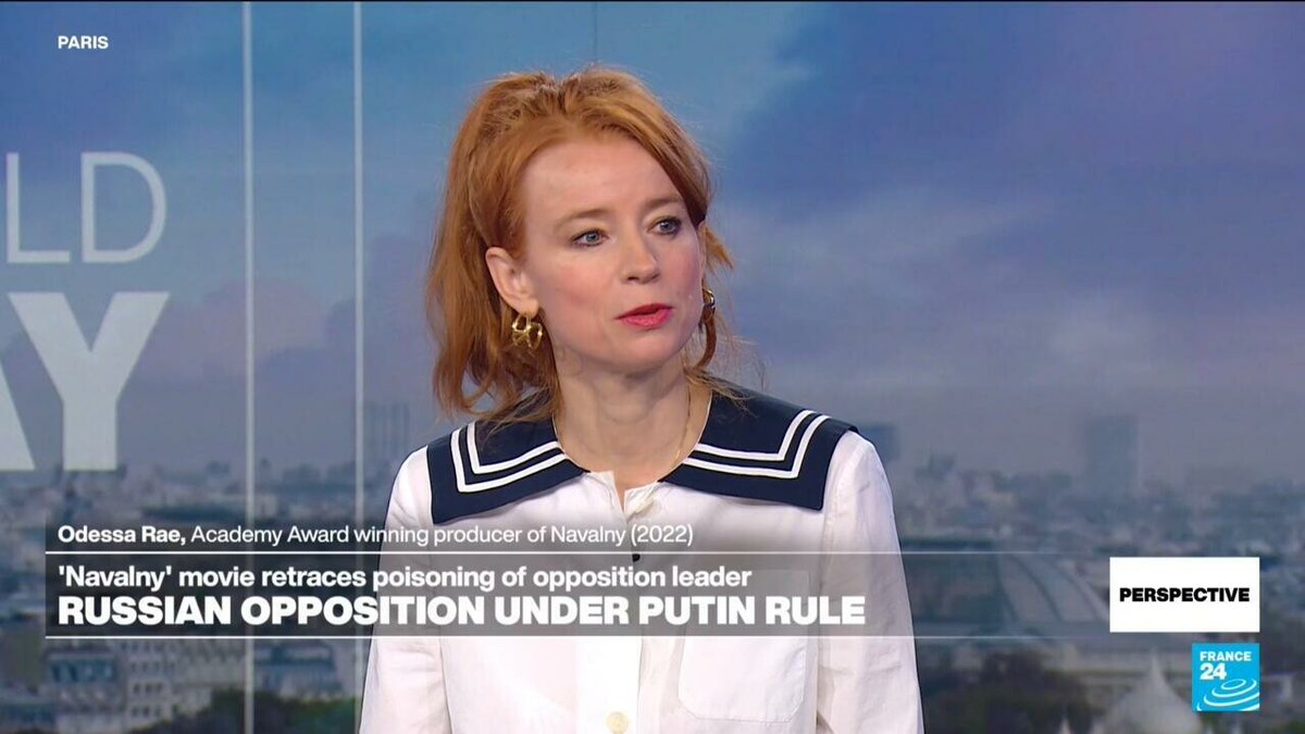 Perspective - 'Navalny' film producer Odessa Rae remembers 'extraordinary' Russian opposition leader
➡️ go.france24.com/jL4