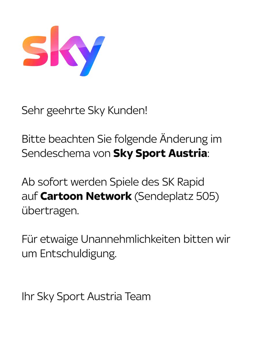 Rainer_Pa's tweet photo. Sky Sport Austria zieht jetzt die nötigen Konsequenzen.

#orfsport #AdmiralBL #FAKSCR https://t.co/Q7cfqvCUvU