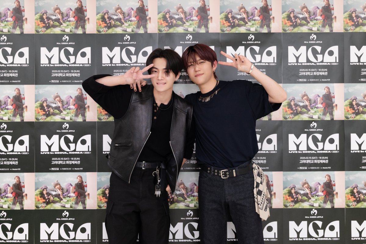 🎵#𝗠𝗭𝗜𝗡𝗘 エンジン番外編📕 先日行われた #MrsGREENAPPLE 初韓国