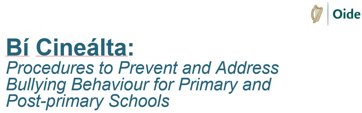 There are a few places remaining at our Bí Cinealta PLE for Post-primary schools in Drumcondra ESC on March 18th, 24th and 25th. Register to attend here: oide.ie/teachers/