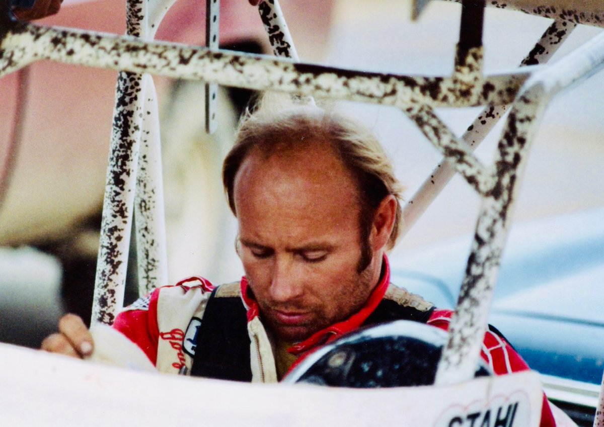 Wolfgang... "gettin' ready for work"... Eldora 1981.😎
(Doug Olson Photo)