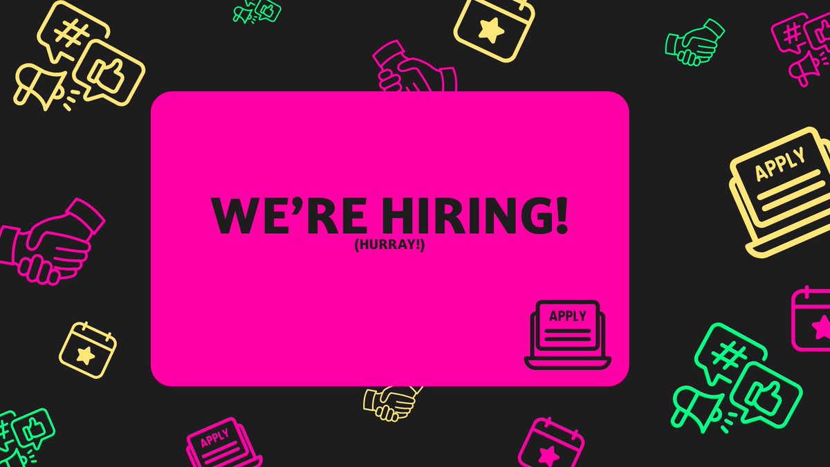 Hey Kuoda besties!

We’ve had such an exciting response to our job listing and a few questions so we’re making a ✨ thread ✨

The core deets:
Job role: Marketing Associate
£25-28k
Entry-Mid Lvl Exp
Remote (UK)
🧵