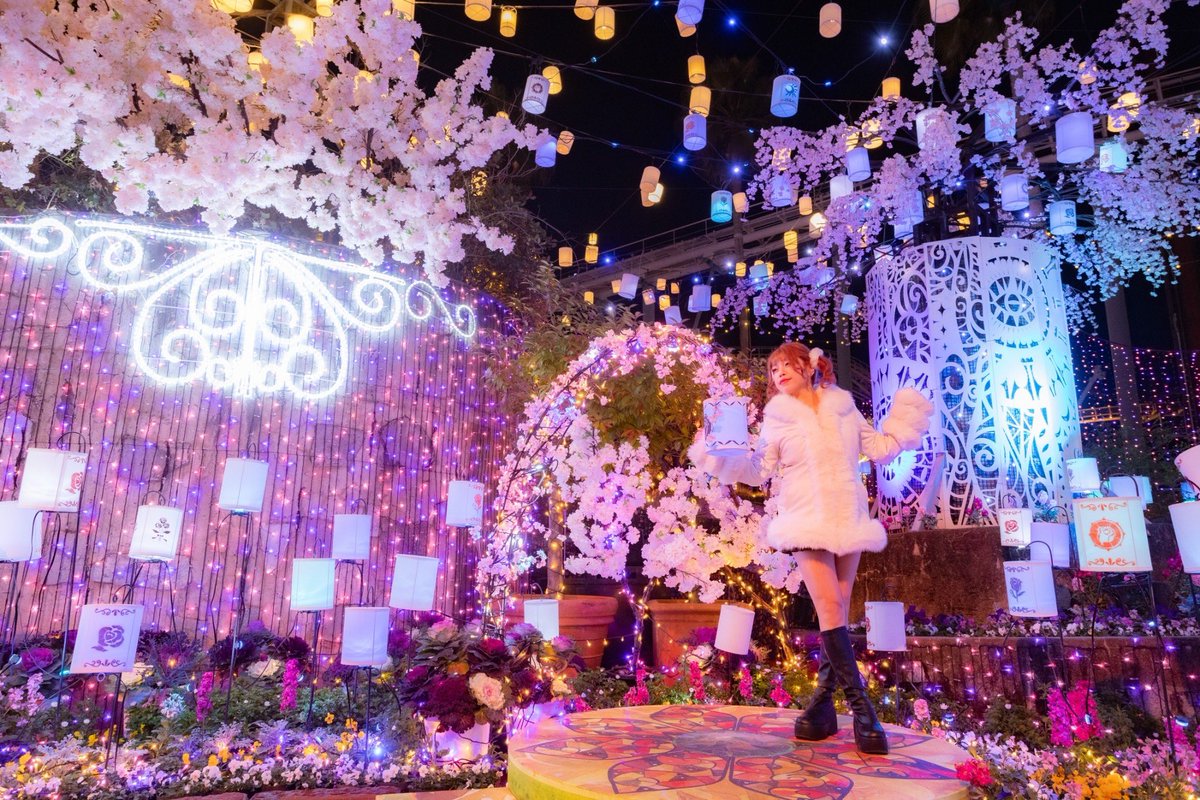 イルミネーション撮影❤️
光の遊園地✨