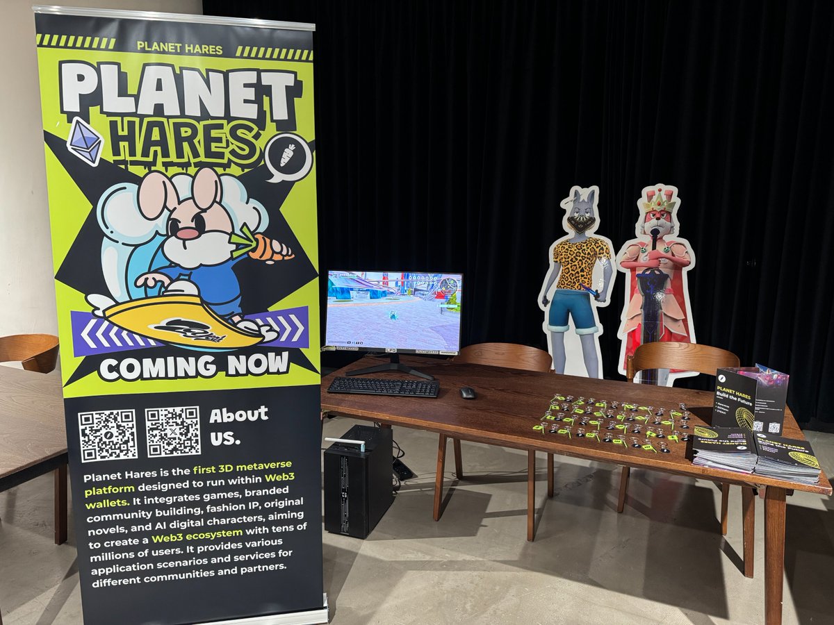 0xhares's tweet photo. Planet Hares is ready for Consensus Week!  

We’re excited to be part of this movement, connecting with the Web3 community at Soho House Hong Kong.  

Let’s shape the future together!  
#PlanetHares #ConsensusWeek #Web3Future https://t.co/j9PrfglQNd