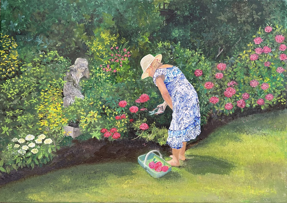 sarasutton1's tweet photo. My mum doing what she loves best
#oilpainting #landscape #oiloncavas #portraitpainting #portrait #landscapepainting #artwork #art https://t.co/6qSJ53kE0d