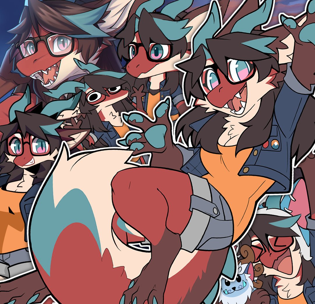 auveiss's tweet image. Hi everyone! ๐๏ธ
Call me Vyse, a digital artist based in Indonesia. I mostly draw anthropomorphic character, animal, and fanart โจ
Website and links : auveiss.carrd.co
For commission inquiries and slot opening, join my telegram channel
โถ๏ธ t.me/auveissart โ๏ธ