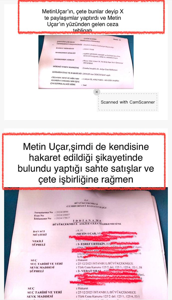 EsrefUrtekin's tweet photo. @Vedat32347094 @MeltemGk2033148 @OzlemHanelci @AtalayBayndr2 @Murat762006689a @szctelevizyonu @ugurdundarsozcu @Cemmozkeskin @adalet_bakanlik @yilmaztunc @RTErdogan @_emin_bey_ @CananEkiz110593 @tbecet90 @lkKal1 @gtiflybutik01 @MetinUa42888058 @bahrisinanfitoz @Tw_Bassavciligi @timursoykan @aydinsule1 @fahrikaygu @alicakirca61 @Nasf142540 @KonutTurkiye @TC_HSK @TC_icisleri @ebekirsahin @rojdaaltintas @tc_cimer @ercancimen29 @TC_istanbul @istanbul_EGM @engelsizbestepe Metin Uçar bana dedin ki ben %80'ini ben yapmışım geri kalan %20'sini de sen yapmışsın biz alacağımıza bakalım  çete beni gasp etti darp bitti çete tutuklandı çete yarakçısı diye yazıyorsun aslında o çeteyi oraya getiren sensin Metin Uçar sen ve senin ortaklarındır https://t.co/MZHBtCd8NA