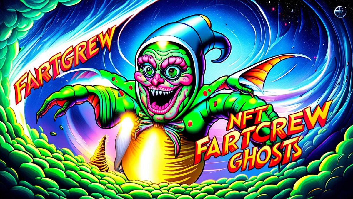 Fart_Crew's tweet photo. 👻 Presenting @Fart_Crew  – The #1 #NFT from the FartCrew #Ghosts Collection: #Fartgeist! 💨🎃

Meet Fartgeist, the first-ever NFT from the FartCrew Ghosts Collection! This limited edition ghost combines the mystery of the paranormal and the playful chaos that defines the FartCrew world. With its glowing presence and mischievous spirit, Fartgeist is here to make its mark on the NFT scene like no other! 👻✨

💥 Why Fartgeist is a must-have?
👻 First in the Collection – As the #1 NFT in the FartCrew Ghosts Collection, it’s a one-of-a-kind collectible.
💨 Memecoin Energy – Fartgeist brings the perfect balance of spooky vibes and memetic energy, representing the chaotic fun at the heart of FartCrew.
⚡ Unique Design – With its ethereal glow, whimsical details, and playful spirit, Fartgeist embodies the spooky fun and revolutionary vibe of the FartCrew universe.
💨 Fartgeist is just the start! By owning this exclusive NFT, you’re not just collecting, you’re becoming part of a bold and growing NFT revolution. This is NFT history in the making!
🎯 Get your FartCrew Token here: CA: DYMtwwSZewL8i2QWWN3irA73Mv4cAEqjuUaVEHb6pump
🔗 Official Website: https://t.co/fDRSVeWtlf
💬 Join on Telegram: https://t.co/49sjtCXVog
🎮 Hang out on Discord: https://t.co/YTZf18mUJ7
🔥 Don’t miss your chance to be part of the #FartCrew revolution! Claim your limited edition NFT and secure your place in the growing #FartCrew ecosystem! 🚀

The #Fartboy, #Fartgirl, and #FartCrew community is rapidly growing and coming together, united for an exciting and grand vision. 🌟 With our sights set on a complex ecosystem that will continue to evolve, we're just getting started! Join us now and be part of the #FartCrew revolution. The best is yet to come! 💥🚀

👍 Like, follow, and comment to show your support for @Fart_Crew! Every action strengthens the community! 💪

#FartCrewGhosts #NFTArt #NFTCommunity #DigitalCollectibles #MemecoinCulture #NFTDrop #Web3Revolution #CryptoArt #Fartgeist #Ghosts #NFTCollectors #FartCrew #BlockchainArt #NFTWorld #NFTProject #FartCrewToken #Memecoins @memecoin @MemeToken_World #Fartboy #Fartgirl