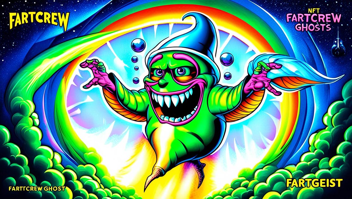 Fart_Crew's tweet photo. 👻 Presenting @Fart_Crew  – The #1 #NFT from the FartCrew #Ghosts Collection: #Fartgeist! 💨🎃

Meet Fartgeist, the first-ever NFT from the FartCrew Ghosts Collection! This limited edition ghost combines the mystery of the paranormal and the playful chaos that defines the FartCrew world. With its glowing presence and mischievous spirit, Fartgeist is here to make its mark on the NFT scene like no other! 👻✨

💥 Why Fartgeist is a must-have?
👻 First in the Collection – As the #1 NFT in the FartCrew Ghosts Collection, it’s a one-of-a-kind collectible.
💨 Memecoin Energy – Fartgeist brings the perfect balance of spooky vibes and memetic energy, representing the chaotic fun at the heart of FartCrew.
⚡ Unique Design – With its ethereal glow, whimsical details, and playful spirit, Fartgeist embodies the spooky fun and revolutionary vibe of the FartCrew universe.
💨 Fartgeist is just the start! By owning this exclusive NFT, you’re not just collecting, you’re becoming part of a bold and growing NFT revolution. This is NFT history in the making!
🎯 Get your FartCrew Token here: CA: DYMtwwSZewL8i2QWWN3irA73Mv4cAEqjuUaVEHb6pump
🔗 Official Website: https://t.co/fDRSVeWtlf
💬 Join on Telegram: https://t.co/49sjtCXVog
🎮 Hang out on Discord: https://t.co/YTZf18mUJ7
🔥 Don’t miss your chance to be part of the #FartCrew revolution! Claim your limited edition NFT and secure your place in the growing #FartCrew ecosystem! 🚀

The #Fartboy, #Fartgirl, and #FartCrew community is rapidly growing and coming together, united for an exciting and grand vision. 🌟 With our sights set on a complex ecosystem that will continue to evolve, we're just getting started! Join us now and be part of the #FartCrew revolution. The best is yet to come! 💥🚀

👍 Like, follow, and comment to show your support for @Fart_Crew! Every action strengthens the community! 💪

#FartCrewGhosts #NFTArt #NFTCommunity #DigitalCollectibles #MemecoinCulture #NFTDrop #Web3Revolution #CryptoArt #Fartgeist #Ghosts #NFTCollectors #FartCrew #BlockchainArt #NFTWorld #NFTProject #FartCrewToken #Memecoins @memecoin @MemeToken_World #Fartboy #Fartgirl