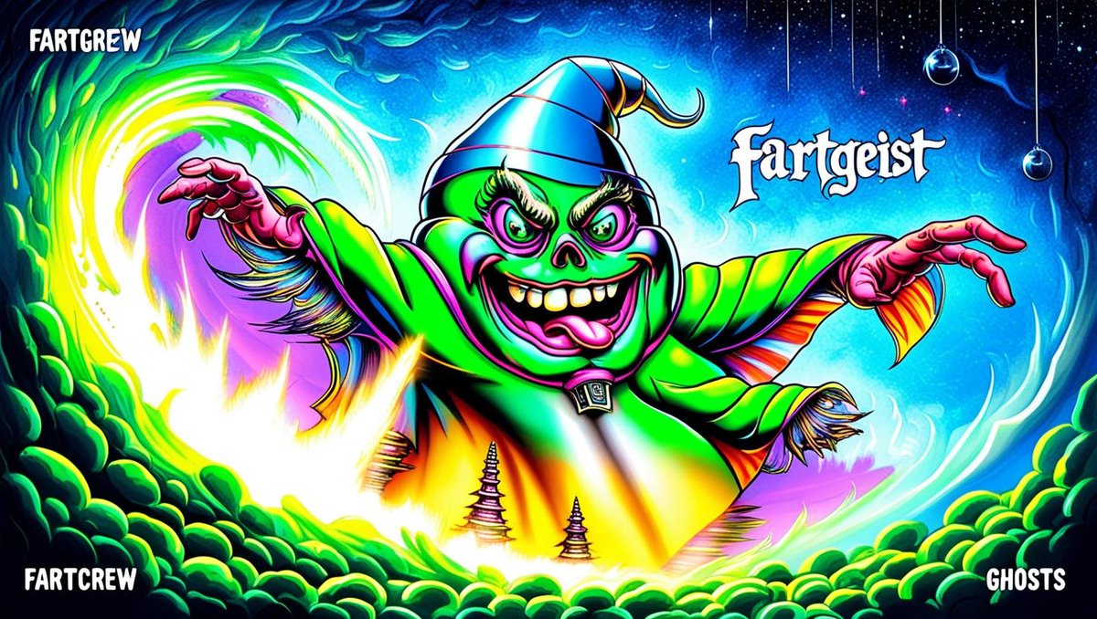 Fart_Crew's tweet photo. 👻 Presenting @Fart_Crew  – The #1 #NFT from the FartCrew #Ghosts Collection: #Fartgeist! 💨🎃

Meet Fartgeist, the first-ever NFT from the FartCrew Ghosts Collection! This limited edition ghost combines the mystery of the paranormal and the playful chaos that defines the FartCrew world. With its glowing presence and mischievous spirit, Fartgeist is here to make its mark on the NFT scene like no other! 👻✨

💥 Why Fartgeist is a must-have?
👻 First in the Collection – As the #1 NFT in the FartCrew Ghosts Collection, it’s a one-of-a-kind collectible.
💨 Memecoin Energy – Fartgeist brings the perfect balance of spooky vibes and memetic energy, representing the chaotic fun at the heart of FartCrew.
⚡ Unique Design – With its ethereal glow, whimsical details, and playful spirit, Fartgeist embodies the spooky fun and revolutionary vibe of the FartCrew universe.
💨 Fartgeist is just the start! By owning this exclusive NFT, you’re not just collecting, you’re becoming part of a bold and growing NFT revolution. This is NFT history in the making!
🎯 Get your FartCrew Token here: CA: DYMtwwSZewL8i2QWWN3irA73Mv4cAEqjuUaVEHb6pump
🔗 Official Website: https://t.co/fDRSVeWtlf
💬 Join on Telegram: https://t.co/49sjtCXVog
🎮 Hang out on Discord: https://t.co/YTZf18mUJ7
🔥 Don’t miss your chance to be part of the #FartCrew revolution! Claim your limited edition NFT and secure your place in the growing #FartCrew ecosystem! 🚀

The #Fartboy, #Fartgirl, and #FartCrew community is rapidly growing and coming together, united for an exciting and grand vision. 🌟 With our sights set on a complex ecosystem that will continue to evolve, we're just getting started! Join us now and be part of the #FartCrew revolution. The best is yet to come! 💥🚀

👍 Like, follow, and comment to show your support for @Fart_Crew! Every action strengthens the community! 💪

#FartCrewGhosts #NFTArt #NFTCommunity #DigitalCollectibles #MemecoinCulture #NFTDrop #Web3Revolution #CryptoArt #Fartgeist #Ghosts #NFTCollectors #FartCrew #BlockchainArt #NFTWorld #NFTProject #FartCrewToken #Memecoins @memecoin @MemeToken_World #Fartboy #Fartgirl