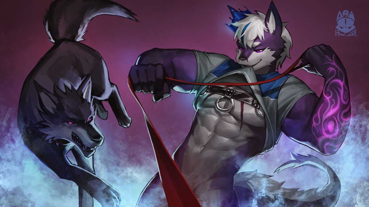 【繪圖分享】
Wolf
委託系列

走近，別猶豫。
低頭，感受我呼吸的熱度，別錯過這一刻。
別停下，讓火焰指引你走向我。

#抱抱繪狗