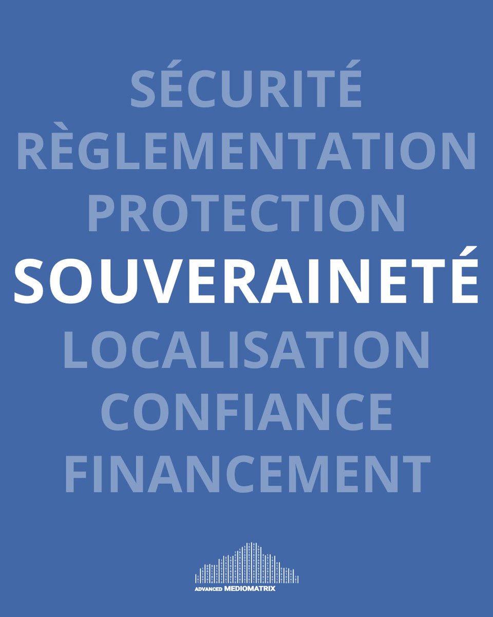 La question de la #souveraineté numérique est plus d’actualité que jamais !
➡️ advanced-mediomatrix.com/les-4-points-c…