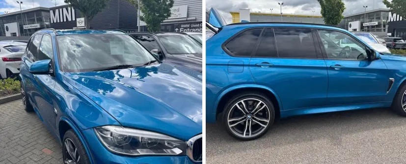 Essex Crime & Surrounding Areas. (@essex_crime) on Twitter photo ❌Blue BMW X5M
❌#Stolen from Billericay
❌Vehicle Registration Number: P4 PGU
❌Reference: 181(19THFEB)25
<a href="/SVR_AT_NWVA/">Stolen Vehicle Recovery - NWVA</a> ❌Blue BMW X5M
❌#Stolen from Billericay
❌Vehicle Registration Number: P4 PGU
❌Reference: 181(19THFEB)25
<a href="/SVR_AT_NWVA/">Stolen Vehicle Recovery - NWVA</a>