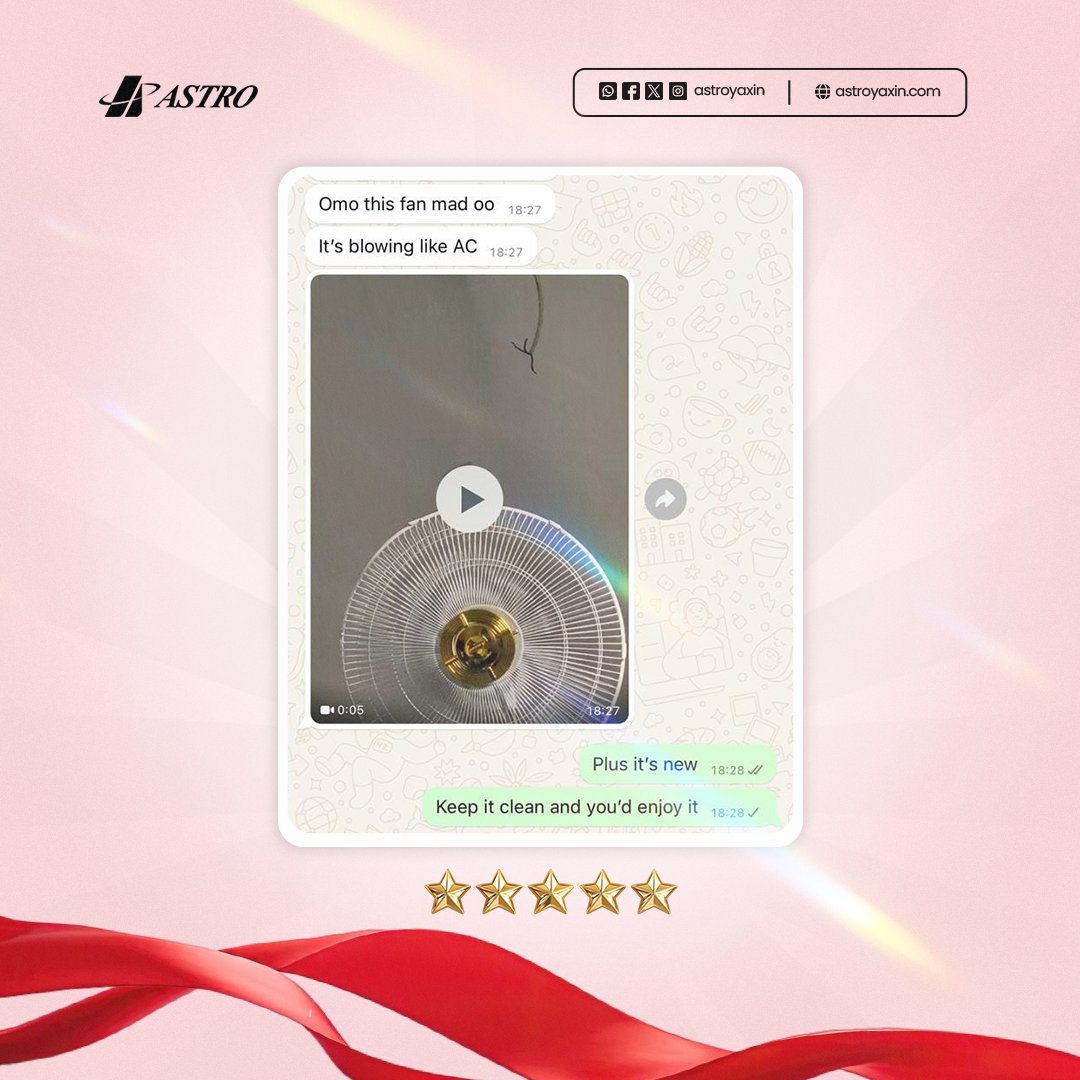 astroyaxin's tweet photo. Why choose us?
• Better airflow
• Sleeker design
• Quieter operation
#chooseastro
#astrofan
#coolingsystem https://t.co/XcLNlgb2fX