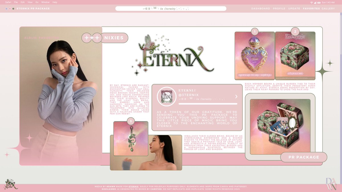 quindlat's tweet image. ⠀⠀ 
͏͏                          

          💭🩷 ... Got the prettiest albums and
                  PR package from @3TERNIX  ᧔♡᧓

͏͏͏͏                 
͏͏
͏͏͏͏