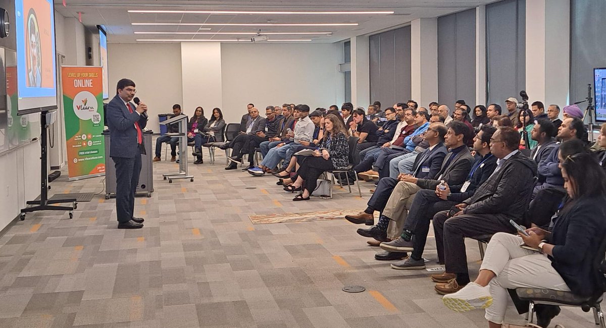 ASEI Silicon Valley hosts groundbreaking AI summit, celebrates 10 years of impact
<a href="/narendramodi/">Narendra Modi</a> <a href="/pmalik1/">Piyush Malik</a> 
#ArtificialIntelligence #ASEI #AISummit #SiliconValley #AIResearch #AIIndustry #NarendraModi #IndoUS #SETI #NVIDIA #OpenAI #Google #IBM #indicanews
indicanews.com/asei-silicon-v…