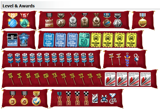 As <a href="/ESLPlay/">ESL Play</a> is being closed by the end of April everyone has now the opportunity to screenshot their profiles (player and team) including their awards. We enabled awards to be visible for anyone, so you can make a screenshot or save the page as your esports history. Here is mine.