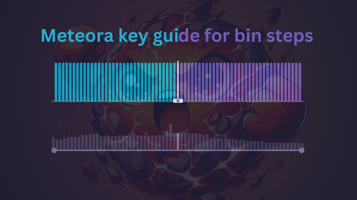 Meteora key guide for bin steps

Ever got confused about bin steps and how it impacts impermanent loss?

Let me explain👇🏼
