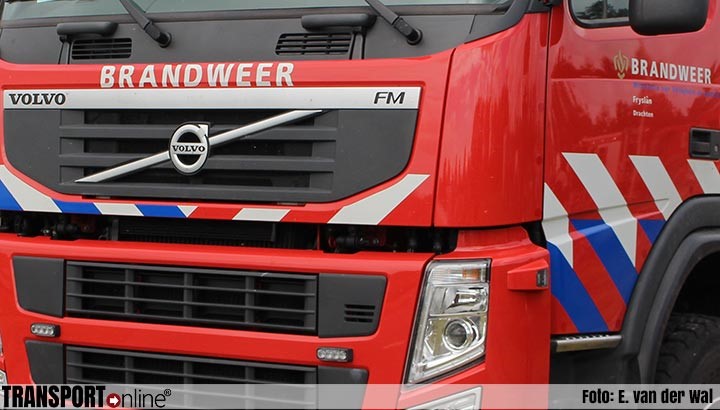 Grote brand in loods Sint Jansklooster