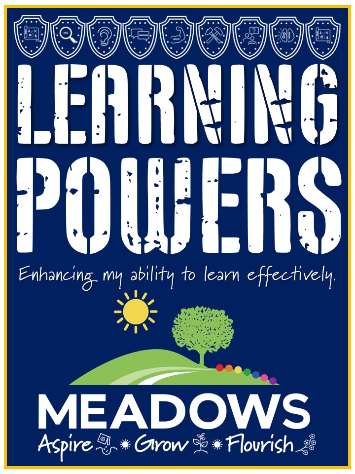 We expect our children to learn, but do we equip them to be able to? 

At Meadows, we are excited to be launching our learning powers after the half-term break, enhancing our children's ability to learn effectively.

meadowsprimaryschool.co.uk/Curriculum/Lea…

#MakingMeadowsMagnificent☀️🌳💙