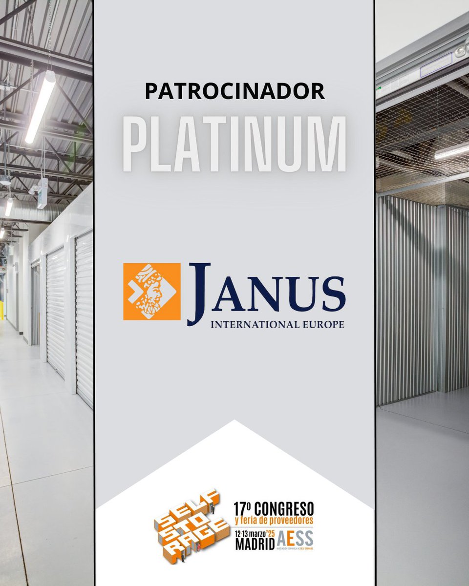 Janus International Europe es uno de los tres patrocinadores Platinum ✨ que hacen posible el 17º Congreso y Feria de Proveedores de AESS. Conoce mejor a Janus en nuestra web y concierta una cita con ellos aesstrasteros.es/janus-internat…