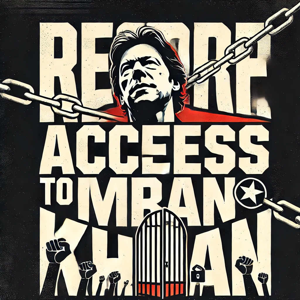 anum78695's tweet image. #خان_ہر_محاذ_پر_سرخرو
#خان_کی_قید_تنہائی_نامنظور
Justice isn’t just for the wealthy or the powerful; it’s for every Pakistani. #JusticeForEveryone