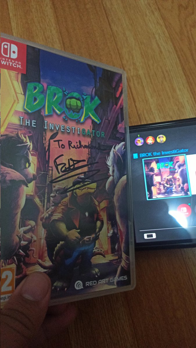 PH_Richmond1226's tweet image. ORDERING FROM ONE THE GAME THAT INSPIRED YOU TO FINALLY START PURSUING YOUR GAME DEVELOPMENT AFTER 10 YEARS OF PROCASTINATING 

BROK THE INVESTIGATOR 💞💞💞

BEST PURCHASE I EVER MADE !!!

THANK YOU

@COWCATGames 

#broktheinvestigator
#nintendoswitch
#deluxeedition