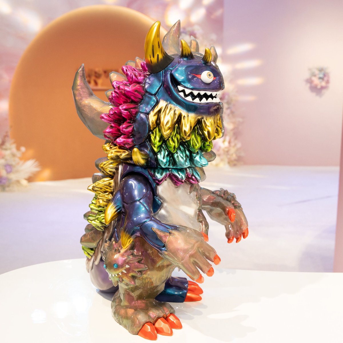 A fierce yet mesmerizing piece, our first fully painted version