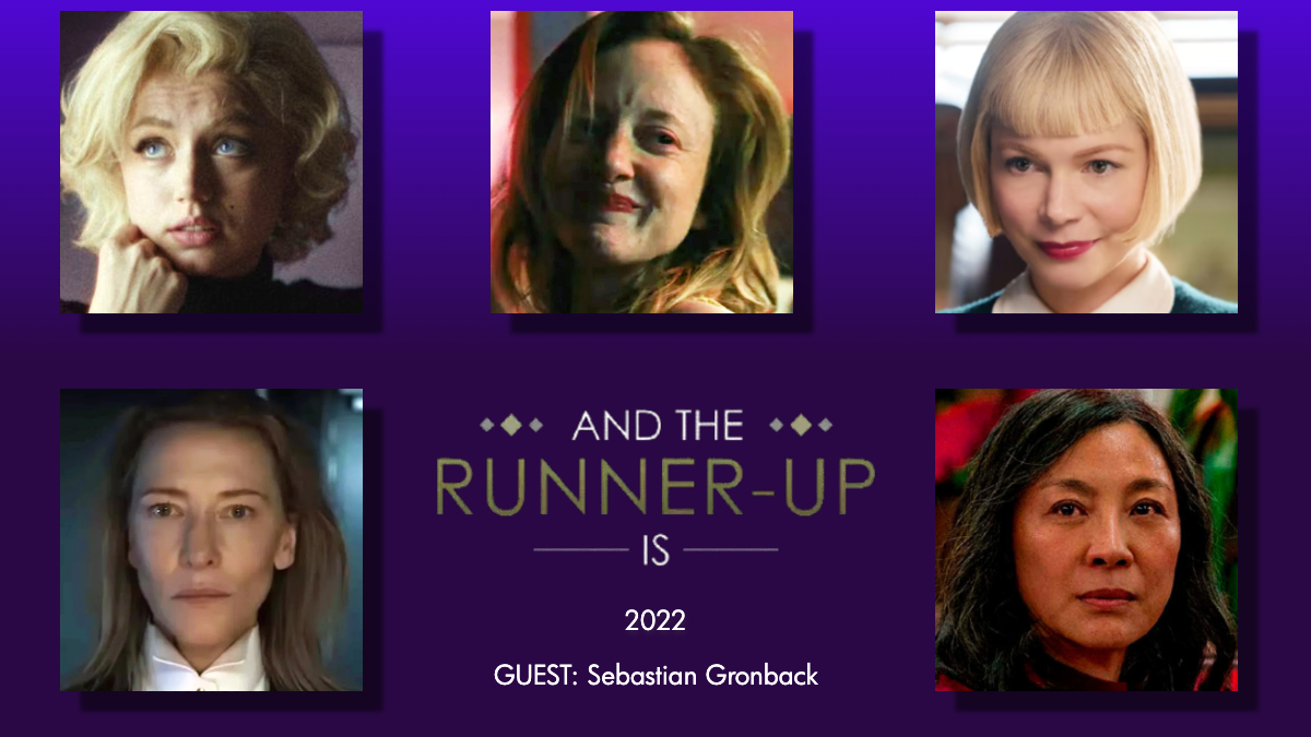 And the Runner-Up Is (@oscarrunnerup) on Twitter photo This week on AND THE RUNNER-UP IS 🥈, <a href="/sebasgronback/">Sebastian Gronback 🦀</a> joins me to break down the 2022 Best Actress race, where Michelle Yeoh won over Cate Blanchett, Ana de Armas, Andrea Riseborough, and Michelle Williams. Listen now!
linktr.ee/andtherunnerup… This week on AND THE RUNNER-UP IS 🥈, <a href="/sebasgronback/">Sebastian Gronback 🦀</a> joins me to break down the 2022 Best Actress race, where Michelle Yeoh won over Cate Blanchett, Ana de Armas, Andrea Riseborough, and Michelle Williams. Listen now!
linktr.ee/andtherunnerup…