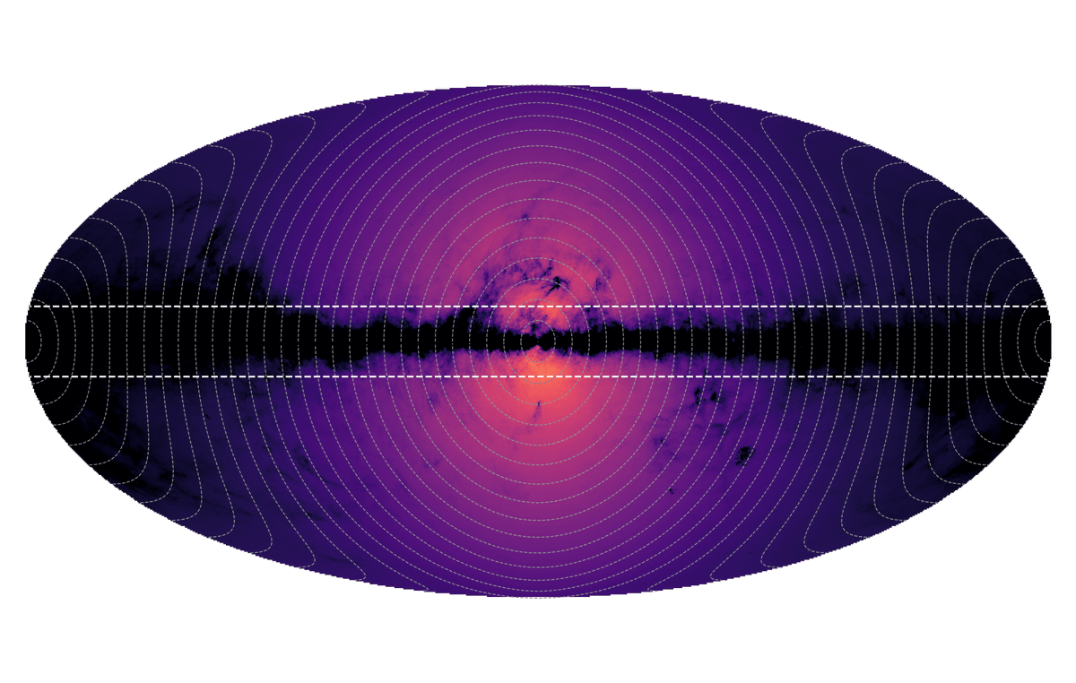 APSphysics's tweet photo. A new study in @PhysRevLett says @NASAWebb could help confirm the existence of #DarkMatter. It details how the telescope’s observations of near-infrared photon signatures — proxies for axion decay — could be used to search for #MilkyWay #axions.
🔗 https://t.co/K29w5LcVDh https://t.co/LdHFROGDJW