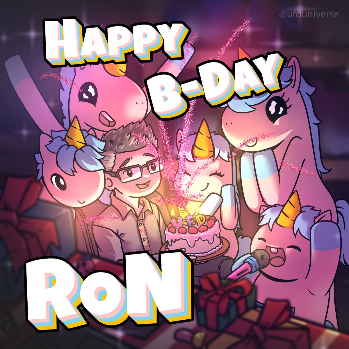 UFD Universe (@ufduniverse) on Twitter photo HAPPY BIRTHDAY <a href="/BasementRon/">RonsBasement 🦄💨✨</a> 🎂
The $UFD community thanks you for everything you’ve built and the magic you bring to us all. Your vision, dedication, and leadership continue to inspire us. Thank you for showing up every day and staying engaged with us. No matter what happens, HAPPY BIRTHDAY <a href="/BasementRon/">RonsBasement 🦄💨✨</a> 🎂
The $UFD community thanks you for everything you’ve built and the magic you bring to us all. Your vision, dedication, and leadership continue to inspire us. Thank you for showing up every day and staying engaged with us. No matter what happens,