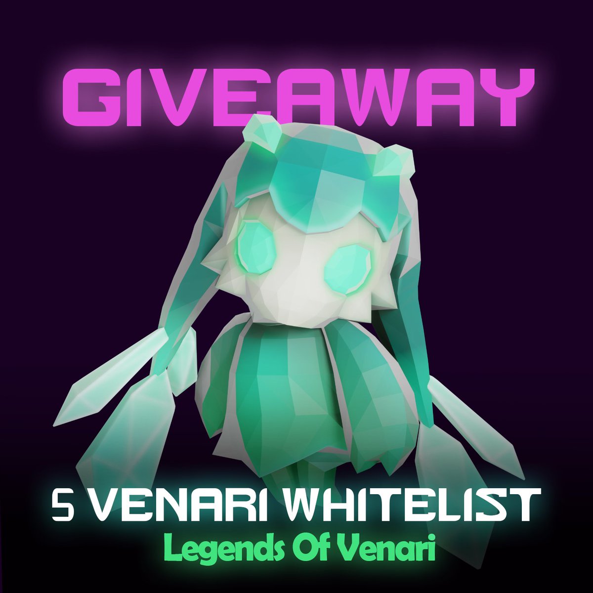 We're very excited to collaborate with <a href="/LegendsOfVenari/">Legends of Venari</a> on their upcoming Mint on <a href="/soneium/">Soneium 💿</a>.

🎁5 Whitelist Giveaway

📌Follow <a href="/KBG_Guild/">KBG Guild Games</a> &amp; <a href="/LegendsOfVenari/">Legends of Venari</a>
📌RT &amp; Like this tweet 
📌Tag 3 friends
📌Comment your Ethereum Wallet

⏰24 hours deadline!