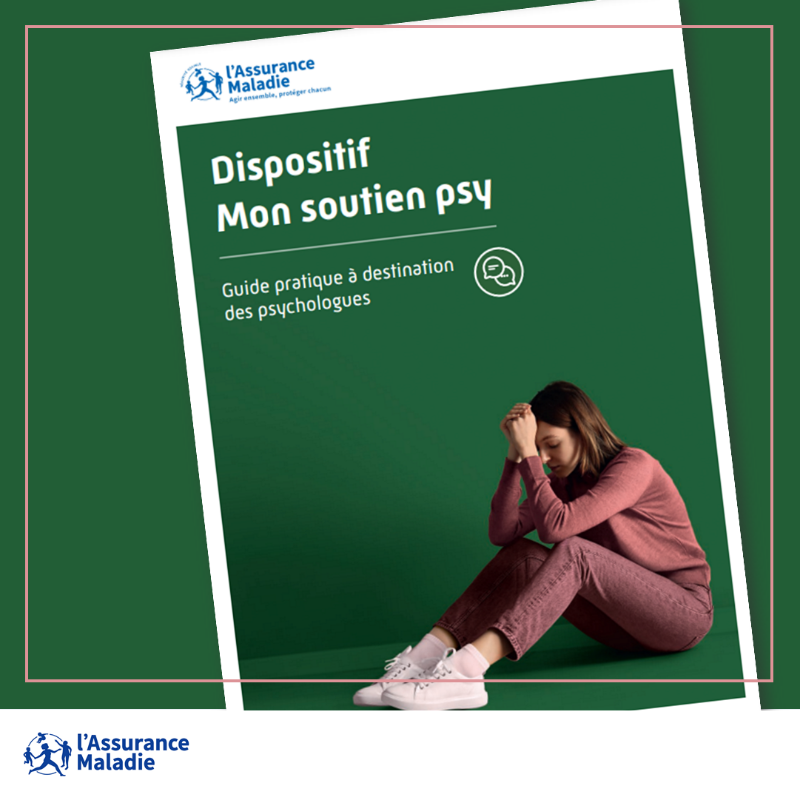Assur_Maladie's tweet photo. #MonSoutienPsy | Parcours de #soins, critères d'inclusion, facturation, etc. découvrez tout ce qu'il faut savoir sur 𝗠𝗼𝗻 𝘀𝗼𝘂𝘁𝗶𝗲𝗻 𝗽𝘀𝘆 en téléchargeant le guide pratique à destination des #psychologues 🧭
