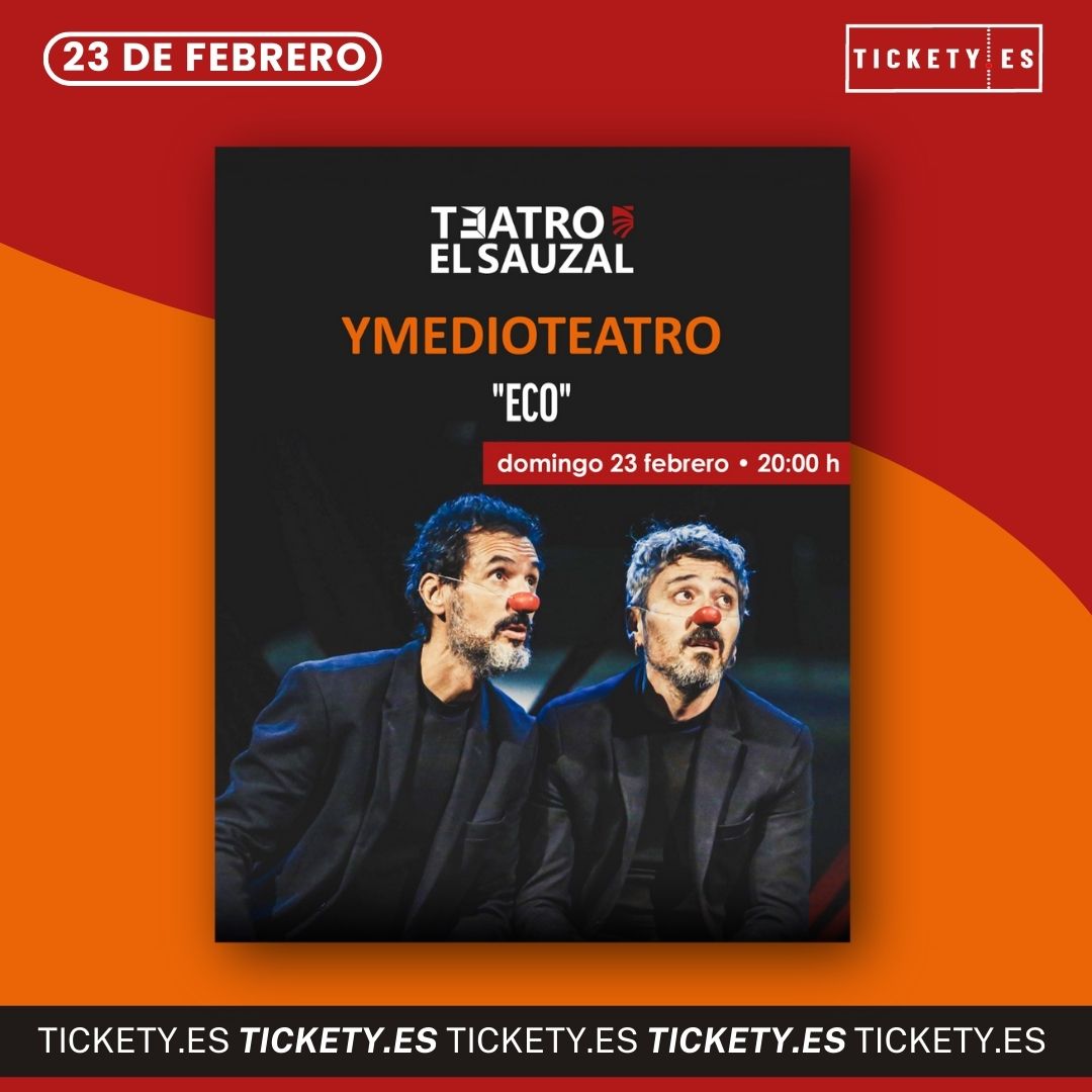 🗣️ ​¡𝗘𝗖𝗢! 🎭​ Una obra que explora las complejidades de la comunicación, la identidad y la conexión humana, invitando a la reflexión profunda sobre nuestro entorno. ¡Consigue tus entradas!⬇️

🎟️ entradas.tickety.es/events/eco-de-…

⏰ 20:00h
📅 23 de febrero
📍 Teatro El Sauzal - Tenerife