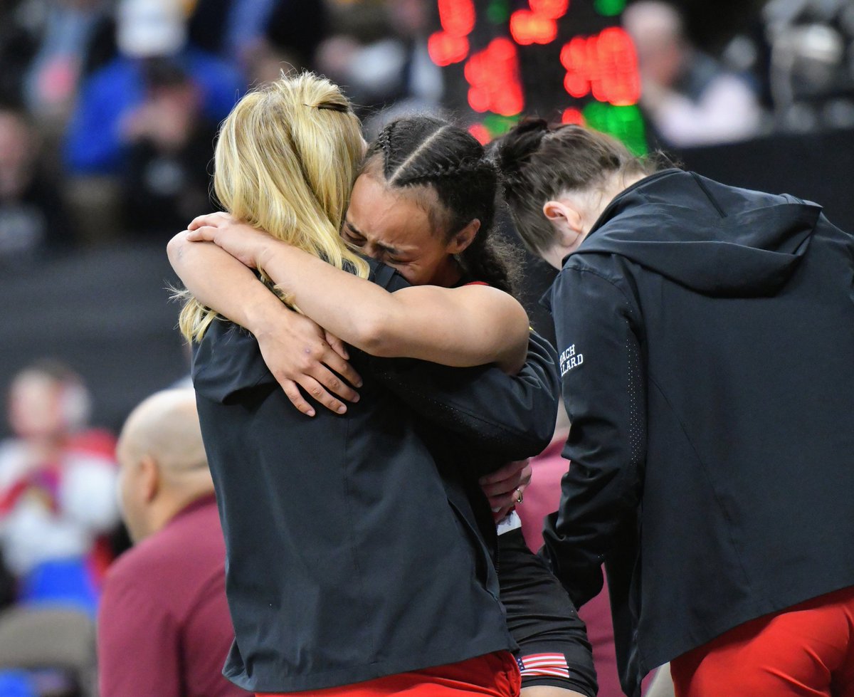 Aubrie Beed with another win and has locked up a state medal! #nebpreps