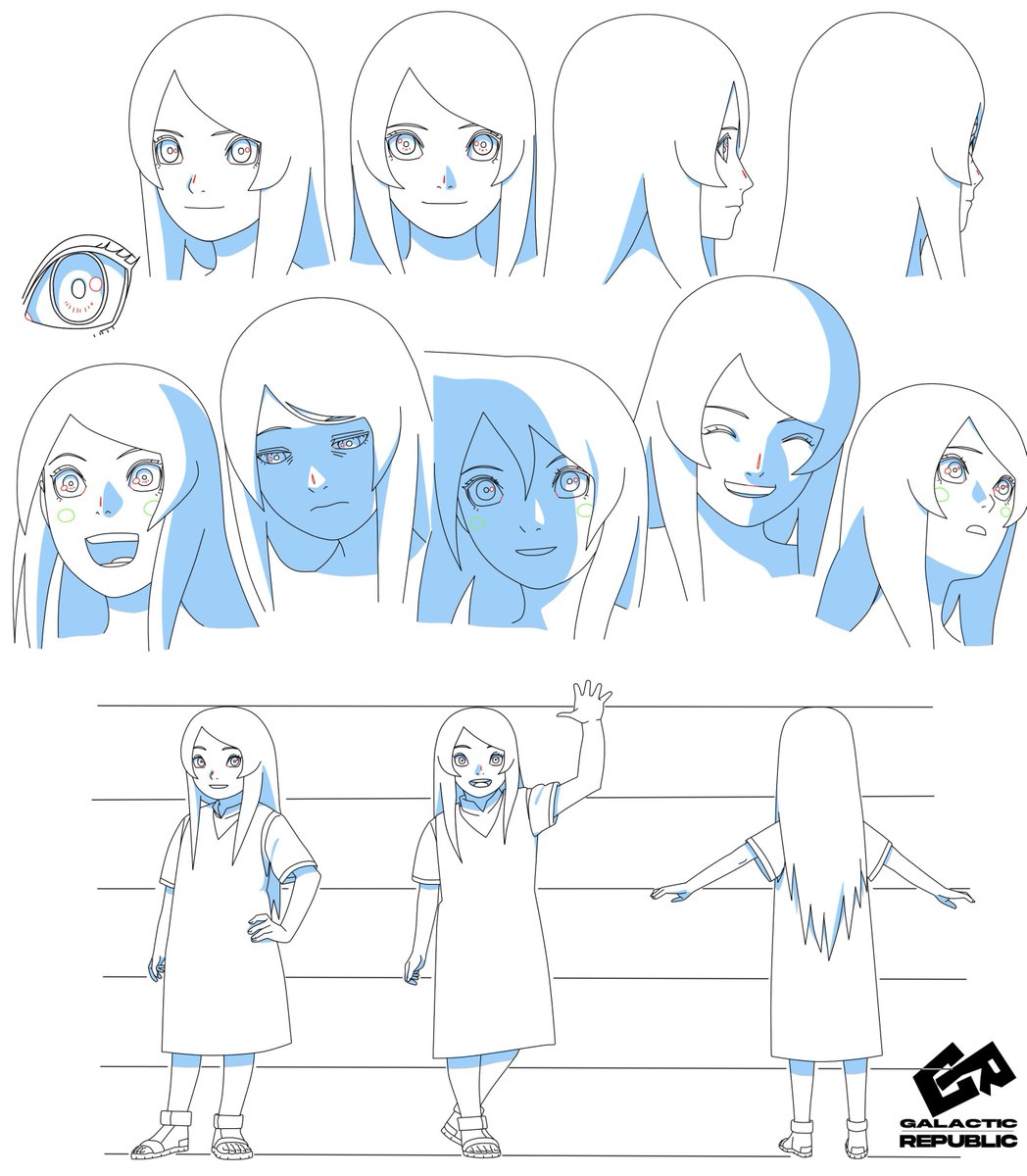 Galactic_std's tweet image. The whorl within the Spiral🌀

-Kid Kushina Uzumaki ( うずまきクシナ ) Character Design/Settei.

تصميم شخصية كوشينا اوزوماكي الصغيرة من مشروعنا. 

Stay tuned for our project !!
#NARUTO #minato