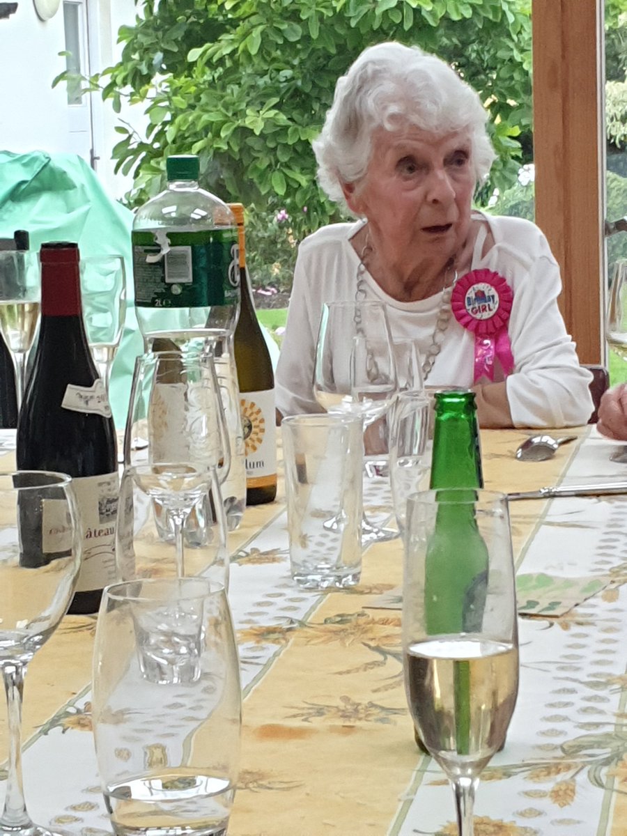 We are absolutely broken-hearted. Mum died peacefully last night. No family could have been luckier than us to have her as our mother. Rest in Peace Mum. ❤️