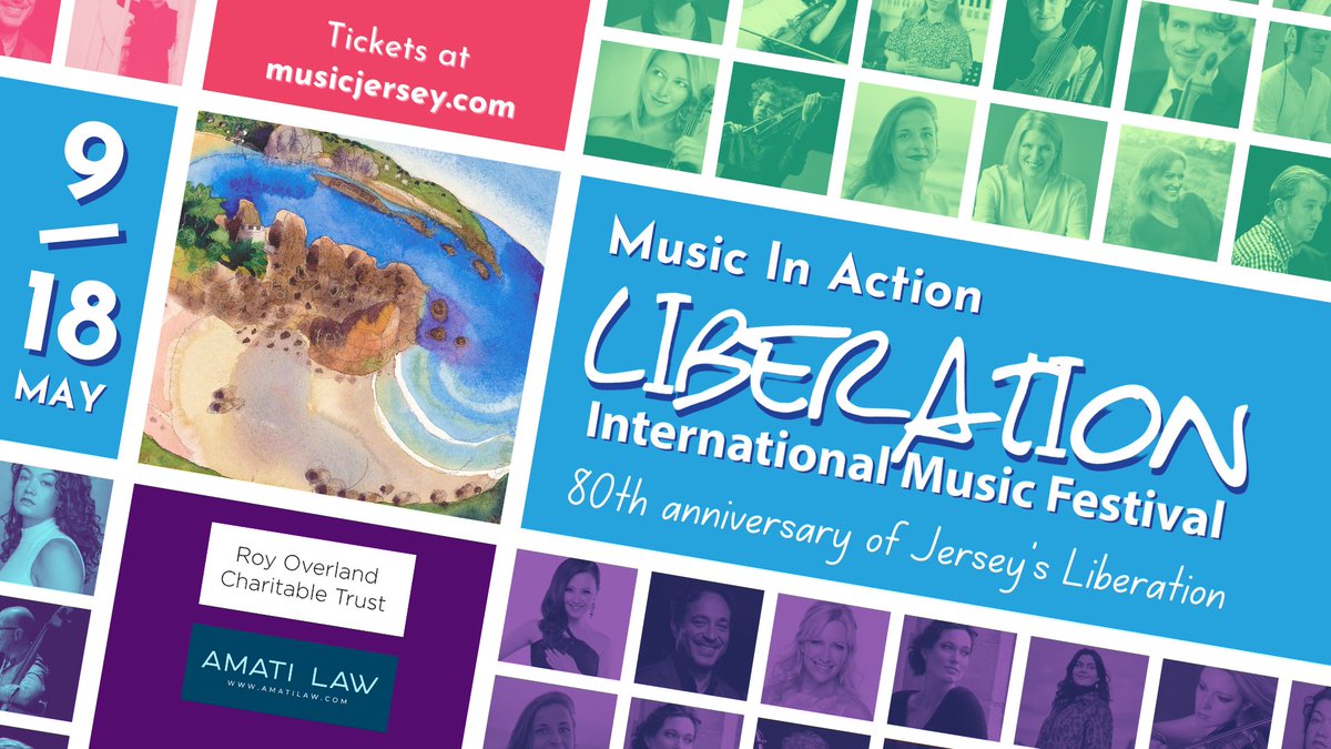 From 9th to 18th May, the 2025 Liberation Festival offers a feast of music with a theme of escape
and reflecting joy through music commemorating the 80th anniversary of Jersey's liberation with an
array of captivating musical events.